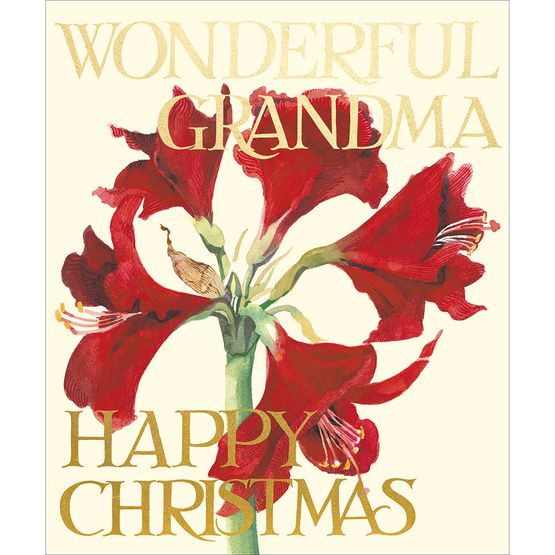 Grandma Christmas Card