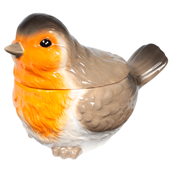 Grandma Wild's - Ceramic Festive Robin Jar