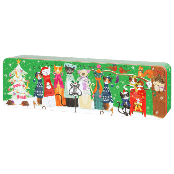 Grandma Wild's - Embossed Catmas Carolers Tin