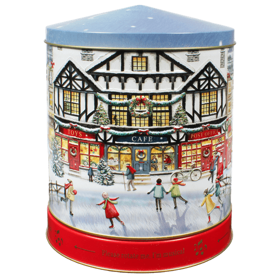 Grandma Wild's - Embossed Musical High Street Tin