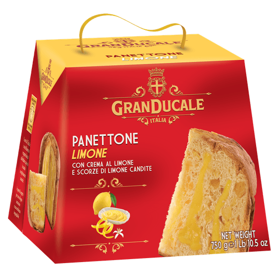 GranDuCale - Lemon Cream Filled Panettone 750g