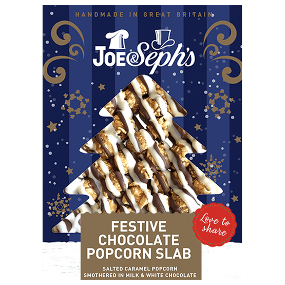 Joe &amp; Seph's - Festive Chocolate Popcorn Slab