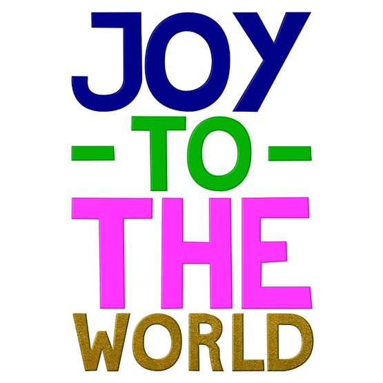 Joy To The World Christmas Card
