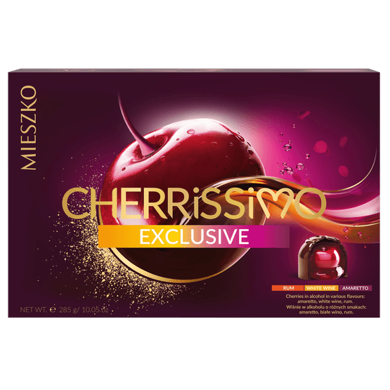 Mieszko - Cherrissimo Exclusive Cherries in Amaretto 285g