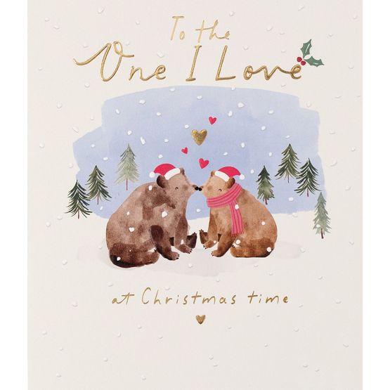 One I Love Christmas Card