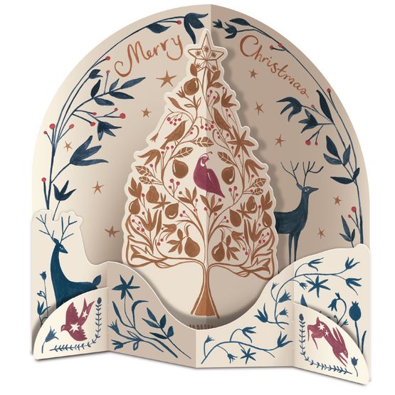 Partridge In Pear Tree Box of Christmas Cards