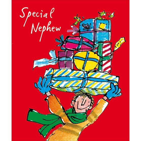 Quentin Special Nephew Christmas Card