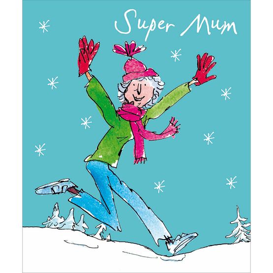 Quentin Super Mum Christmas Card