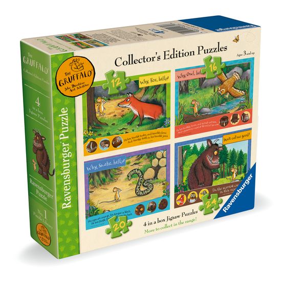 Ravensburger - Gruffalo &amp; Friends Collection The Gruffalo (4in1)