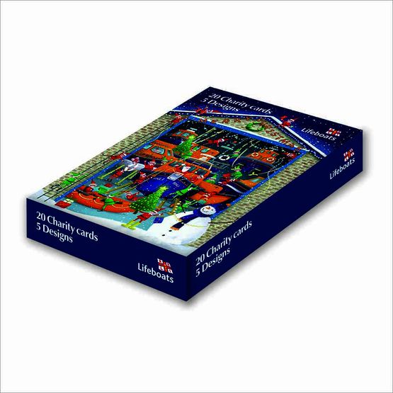 RNLI Workshop Box of Christmas Cards