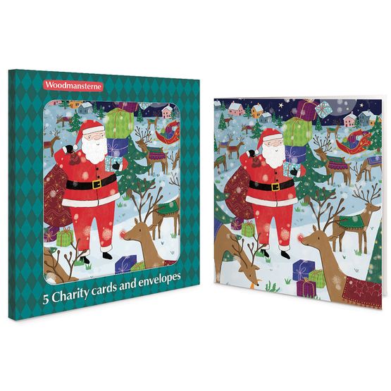 Santa's Helpers Charity Pack of Christmas Cards