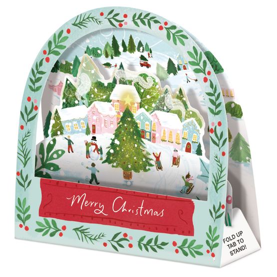 Snowglobe Box of Christmas Cards