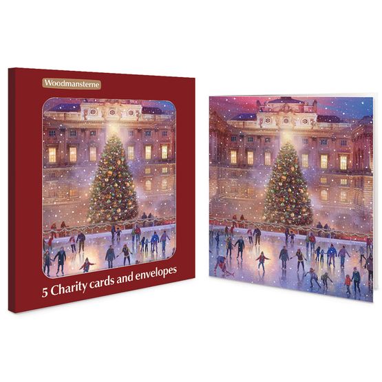 Somerset House Ice Skating Charity Pack of Christmas Cards