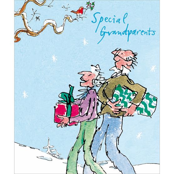 Grandparents Special Delivery Christmas Card