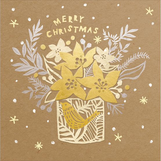 Spray Of Wonder Christmas Card