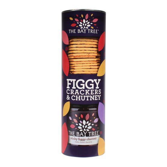 The Bay Tree - Oh Fig Crackers &amp; Chutney Gift Tube