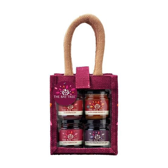 The Bay Tree - Red Sweet Jute Bag