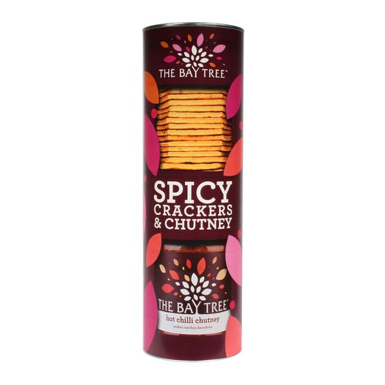 The Bay Tree - Spicy Cracker &amp; Chutney Gift Tube
