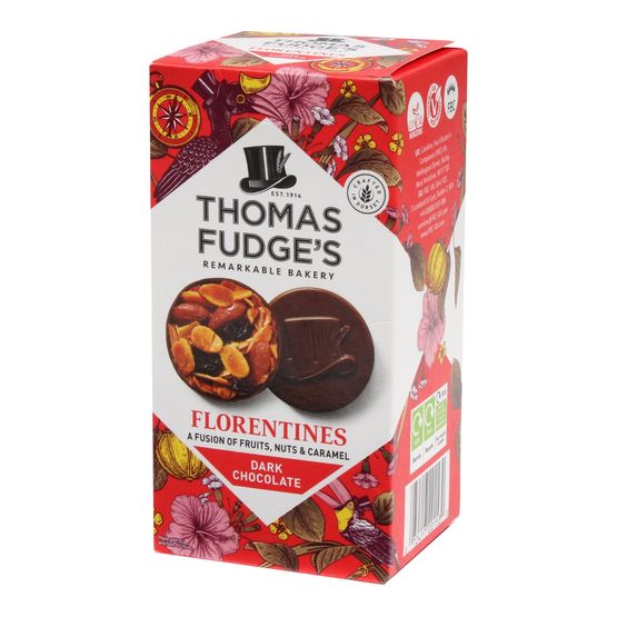Thomas Fudge's - Dark Chocolate Florentines