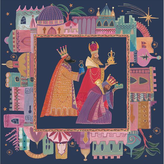 We Three Kings Christmas Card