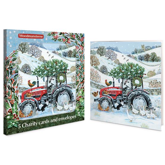 Winter Farm Charity Pack of Christmas Cards