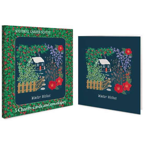Winter Garden Charity Pack of Christmas Cards