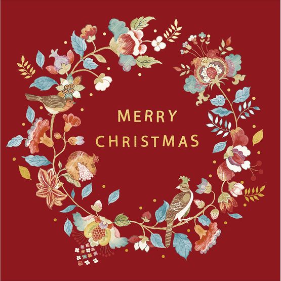 Xmas Aril's Garden Box of Christmas Cards
