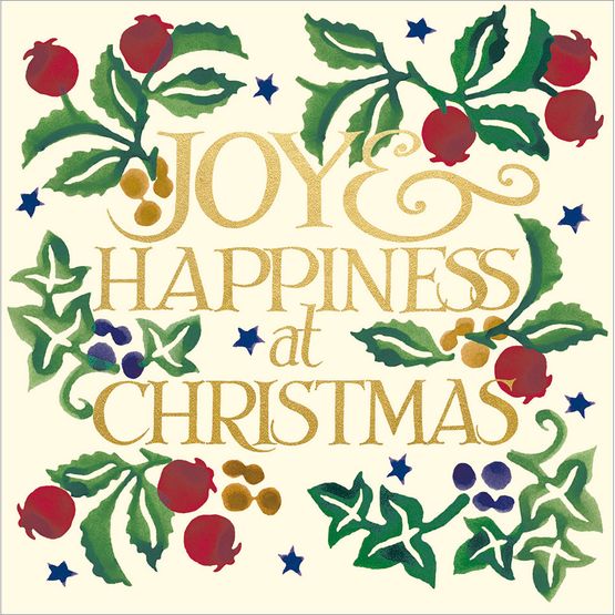 Xmas Joy &amp; Happiness Box of Christmas Cards