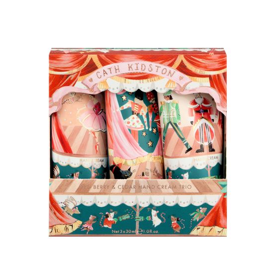 Cath Kidston - Nutcracker Theatre Hand Cream Trio