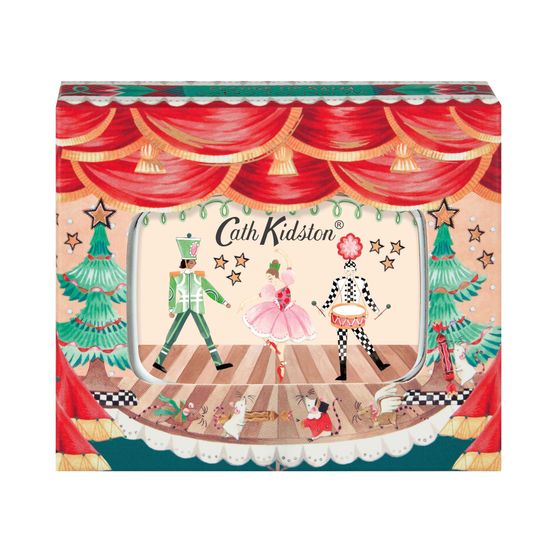 Cath Kidston - Nutcracker Theatre Mirror Compact Lip Balm Festive