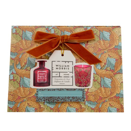 William Morris at Home - Oak &amp; Willow Diffuser &amp; Candle Set