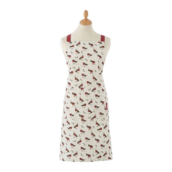 Cooksmart Christmas Robins Retreat Apron