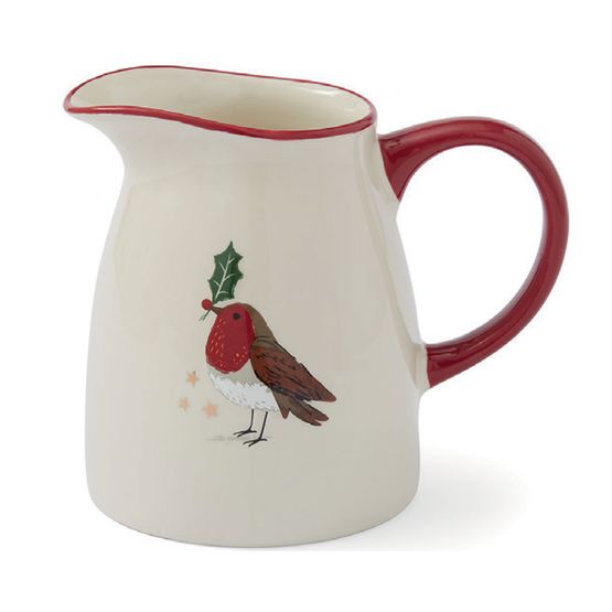 Cooksmart Christmas Robins Retreat Large Jug
