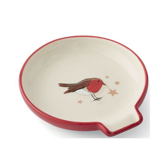 Cooksmart Christmas Robins Retreat Spoon Rest