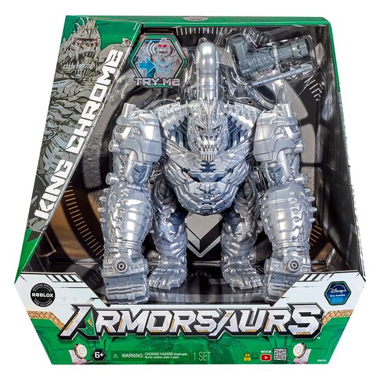 Armorsaurs - Feature Villain Figure King Chrome