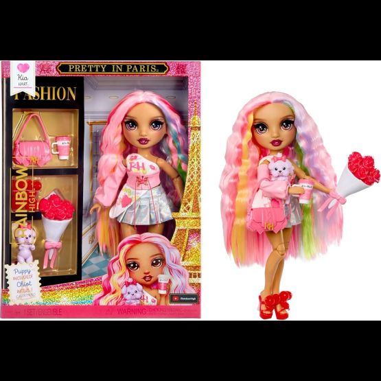 Rainbow High - Pretty in Paris Fashion Doll -Assortment