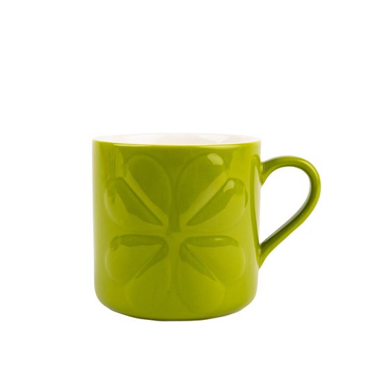 Beau &amp; Elliot Carnaby Embossed Mug Lime