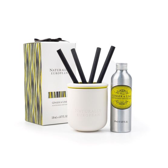 The Somerset Toiletry Co. - Naturally European - Ginger &amp; Lime Ceramic Diffuser 150ml