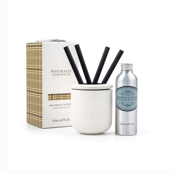The Somerset Toiletry Co. - Naturally European - Oak Moss &amp; Vetiver Ceramic Diffuser 150ml