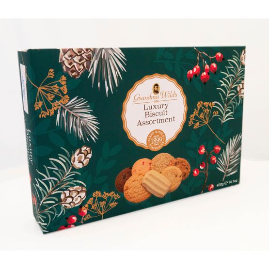 Grandma Wild's - Luxury Christmas Biscuit Assorted Gift Box