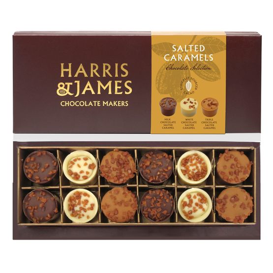 Harris &amp; James - Salted Caramels Selection Box