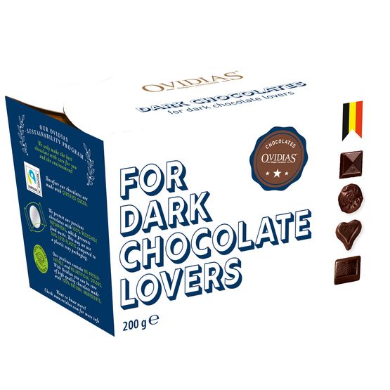 Ovidias - True Chocolate Lovers Dark Chocolate