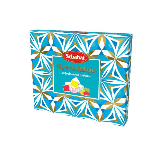 Sebahat - Assorted Flavours Turkish Delight in Gift Box