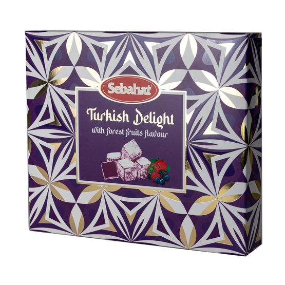 Sebahat - Forest Fruits Flavour Turkish Delight in Gift Box