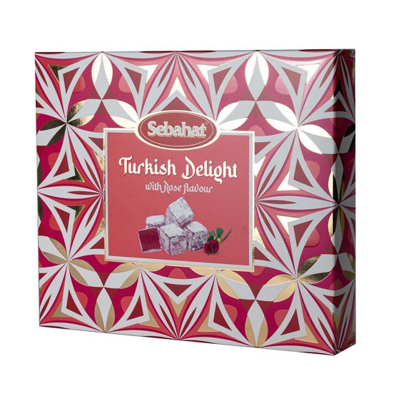 Sebahat - Rose Flavour Turkish Delight in Gift Box