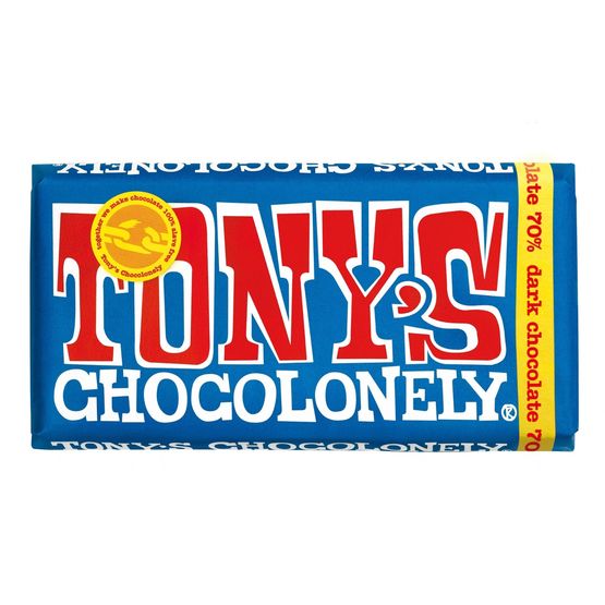 Tony's Chocolonely - 70% Dark Chocolate