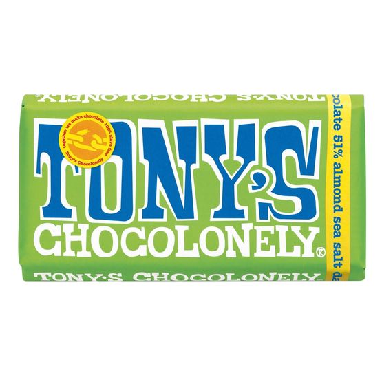 Tony's Chocolonely - Dark Chocolate Almond &amp; Sea Salt