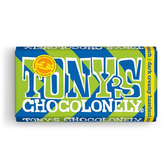 Tony's Chocolonely - Dark Creamy Hazelnut Crunch