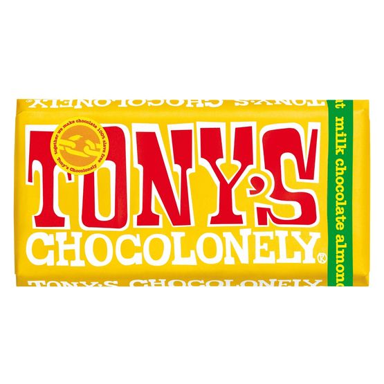 Tony's Chocolonely - Milk Chocolate Almond Honey &amp; Nougat