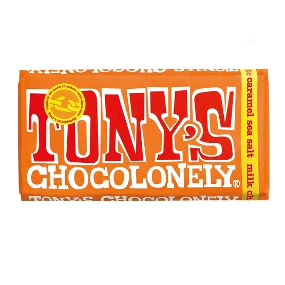 Tony's Chocolonely - Milk Chocolate Caramel &amp; Sea Salt
